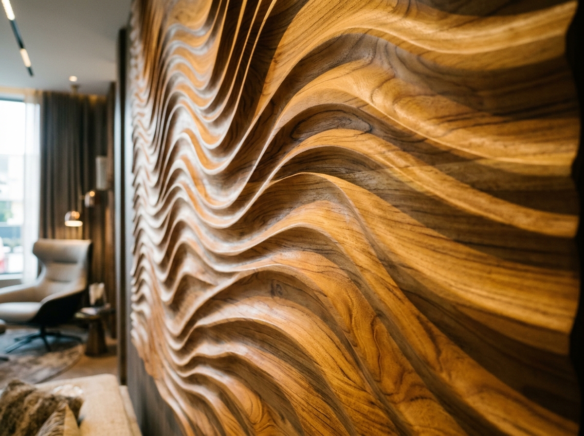 3D Parametric CNC Wall Panels