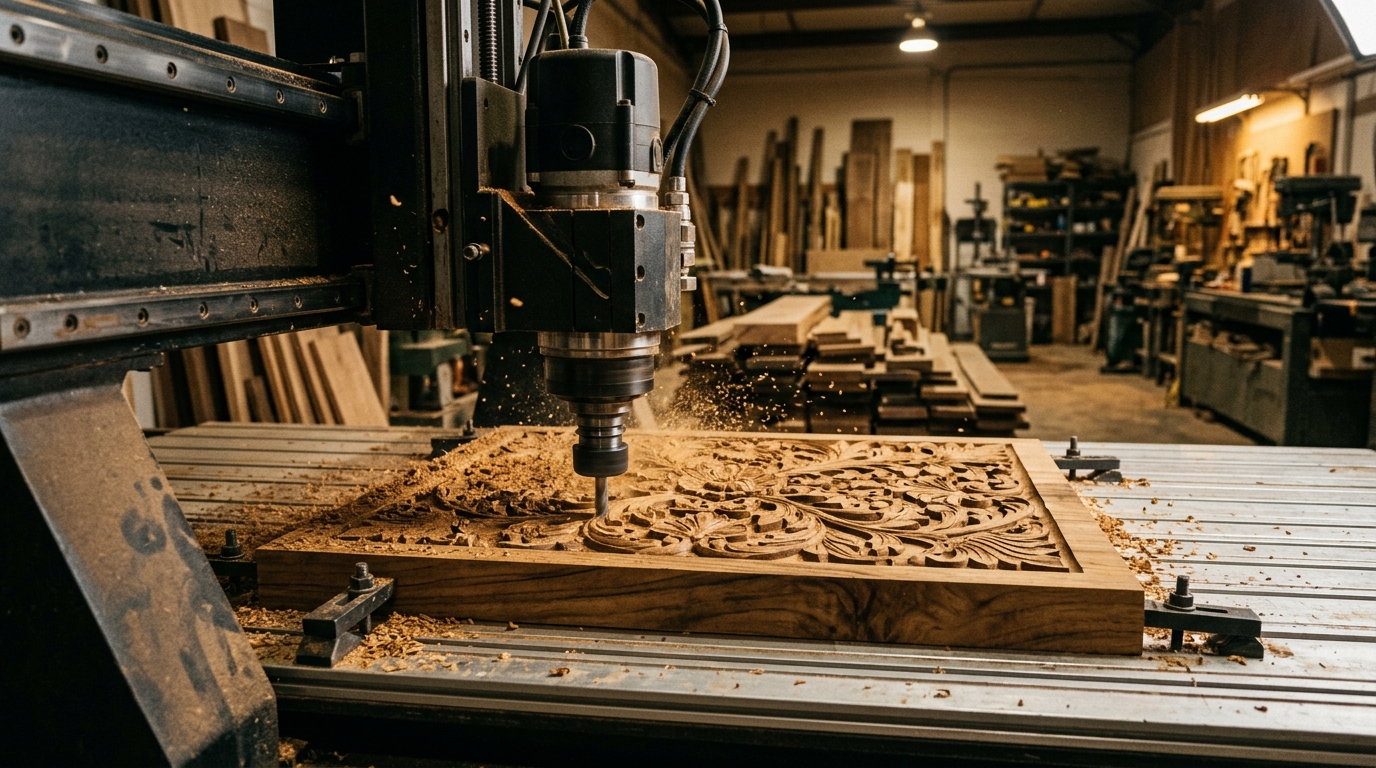 Automated CNC Milling - Philip Wood Designer